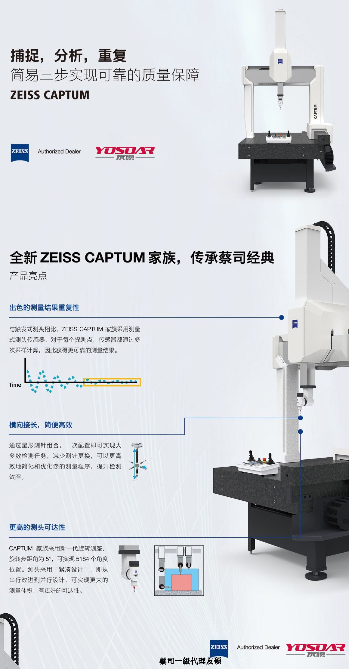 东方蔡司三坐标CAPTUM